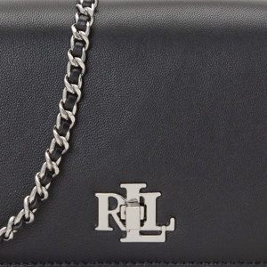 Lauren Ralph Lauren Leather Crossbody Turn-Lock Tech Case